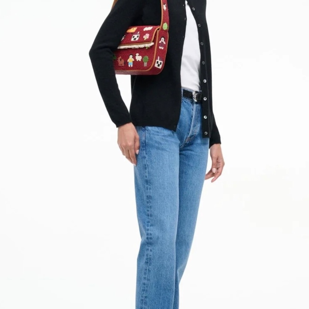 STAUD Tommy Beaded Bag Folk Town - Picture 4 of 10